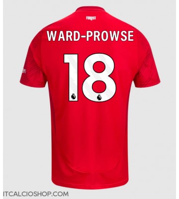 Nottingham Forest James Ward-Prowse #18 Prima Maglia 2024-25 Manica Corta